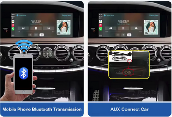 CarPlay & Android Auto Interface – Mercedes NTG 4.5/4.7 (2013–2014)